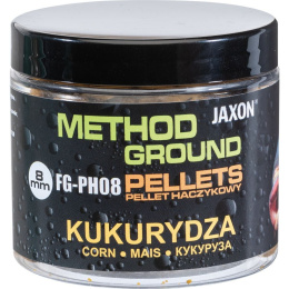 Pellet haczykowy Jaxon Method Ground 8mm Kukurydza 100g