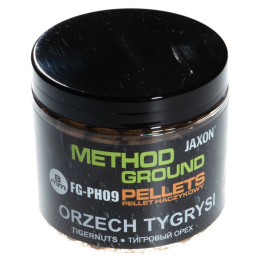 Pellet haczykowy Jaxon Method Ground 8mm Orzech Tygrysi 100g