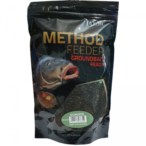 Zanęta Jaxon Method Feeder Ready Konopie 750g