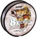 Plecionka Jaxon Crius 8X 0,30mm 150m 36kg szara