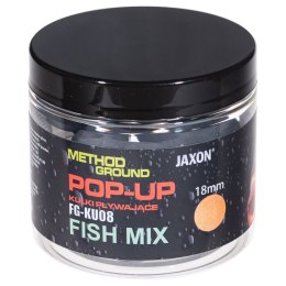 Kulki Pop-Up Jaxon Method Ground Fish Mix 18mm 50g