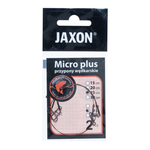 Przypon stalowy Jaxon Micro Plus 20cm 13kg