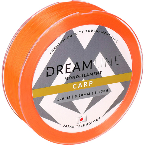 Żyłka Mikado Dreamline Carp 0,30mm 9,73kg 1200m Fluo Orange