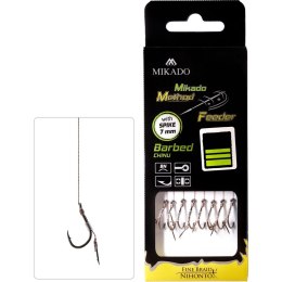 Przypon Mikado MF z igłą #8 plecionka 0,14mm/10cm 8szt