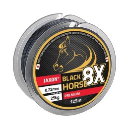 Plecionka Jaxon Black Horse 8X Premium 0,10mm 125m 7kg