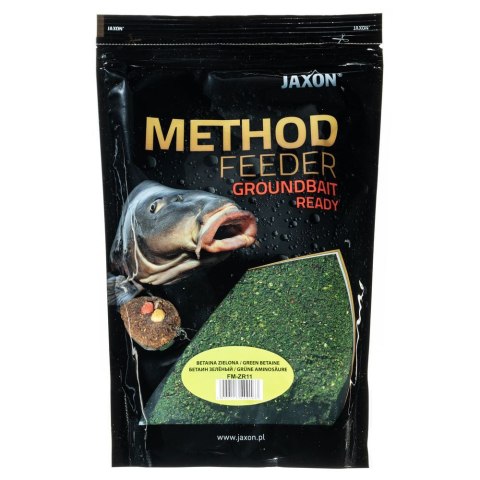 Zanęta Jaxon Method Feeder Ready Betaina Zielona 750g