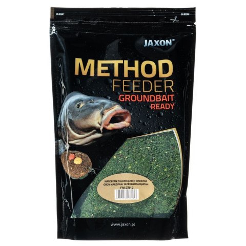 Zanęta Jaxon Method Feeder Ready Marcepan Zielony 750g