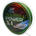 Plecionka Miracle Fish Octa Power X4 150m 0,14mm 10kg zielona