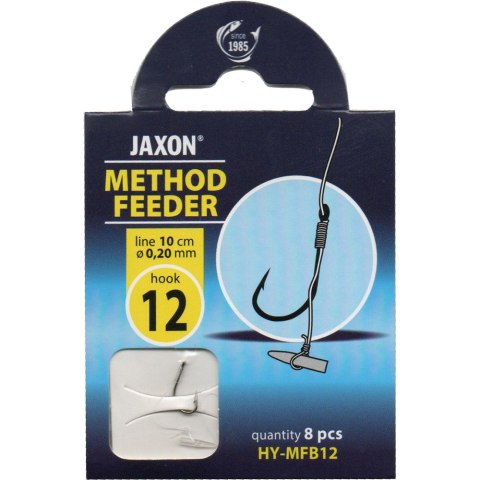 Przypon Jaxon Method Feeder MFB #12 0,20 10cm 8szt