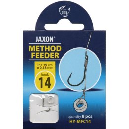 Przypon Jaxon Method Feeder MFC #14 0,18 10cm 8szt