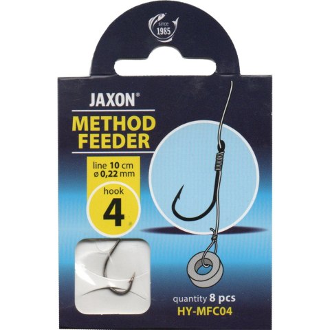 Przypon Jaxon Method Feeder MFC #4 0,22 10cm 8szt