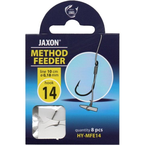 Przypon Jaxon Method Feeder MFE #14 0,18 10cm 8szt